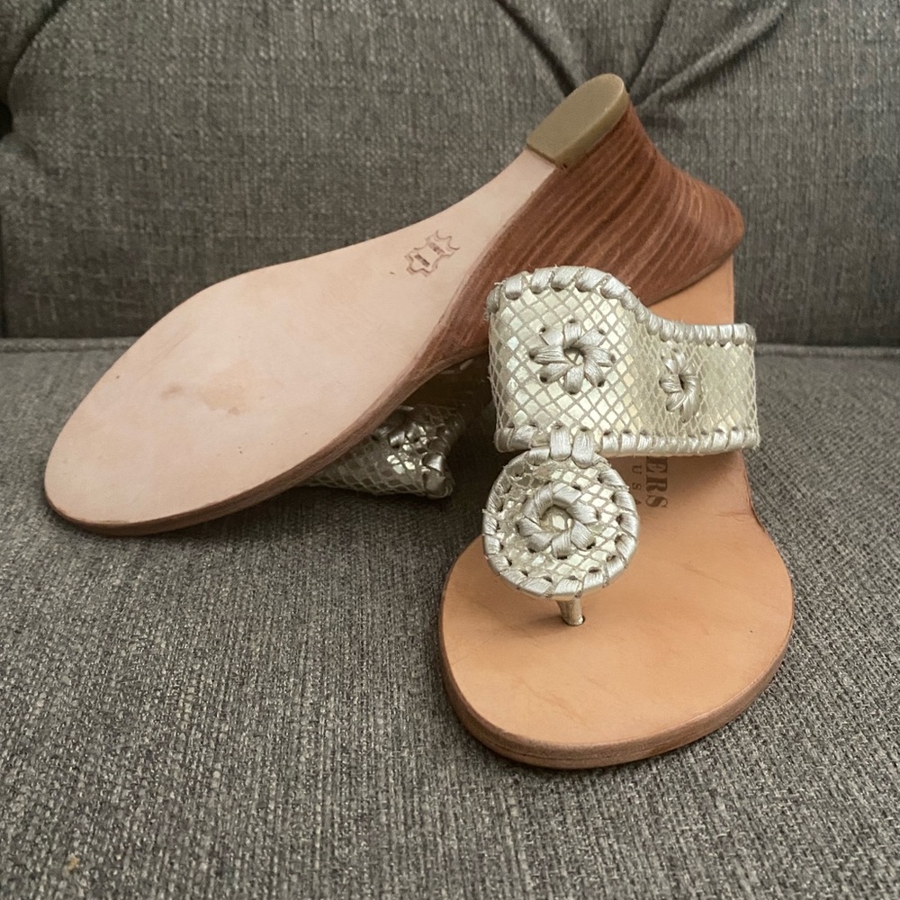 Jack roger wedges size 7 .